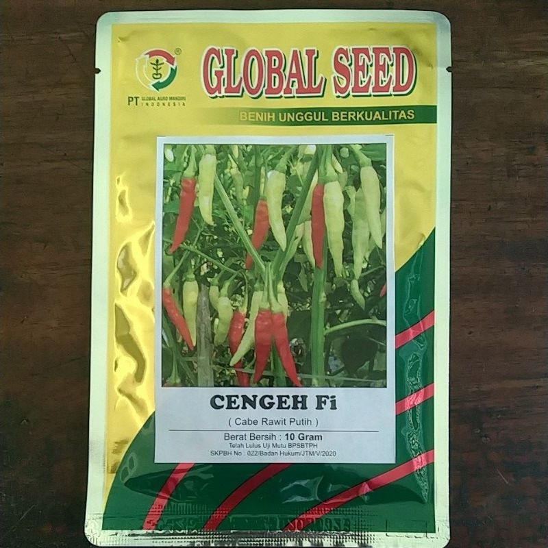 

Cabe Cengeh Global Seed (Cabe Rawit Putih)