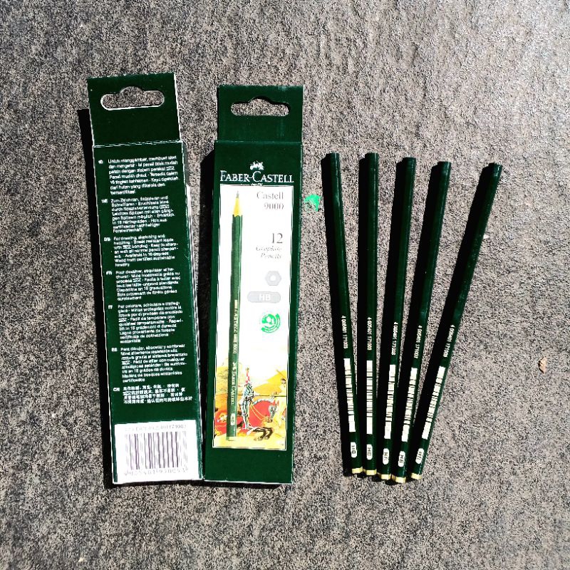 

technandaa - faber-castell hb 12pcs original - pensil sekolah berkualitas