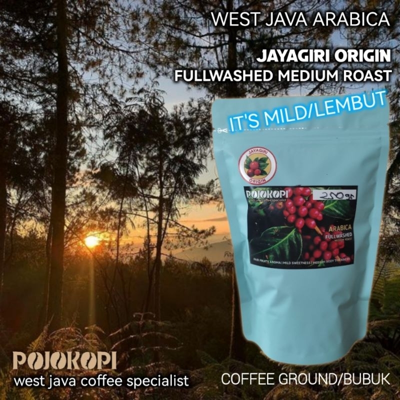 

KOPI ARABIKA FULLWASHED MEDIUM COFFEE GROUND JAYAGIRI