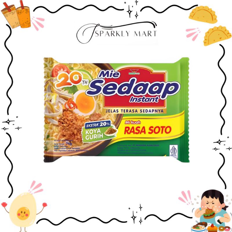 

SEDAAP MIE MIE INSTANT SOTO PCK 76G