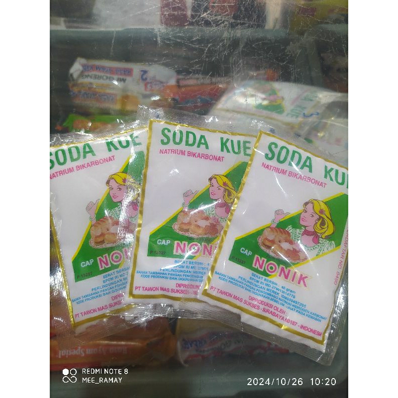 

soda kue cap nonik l natrium bikarbonat l baking soda