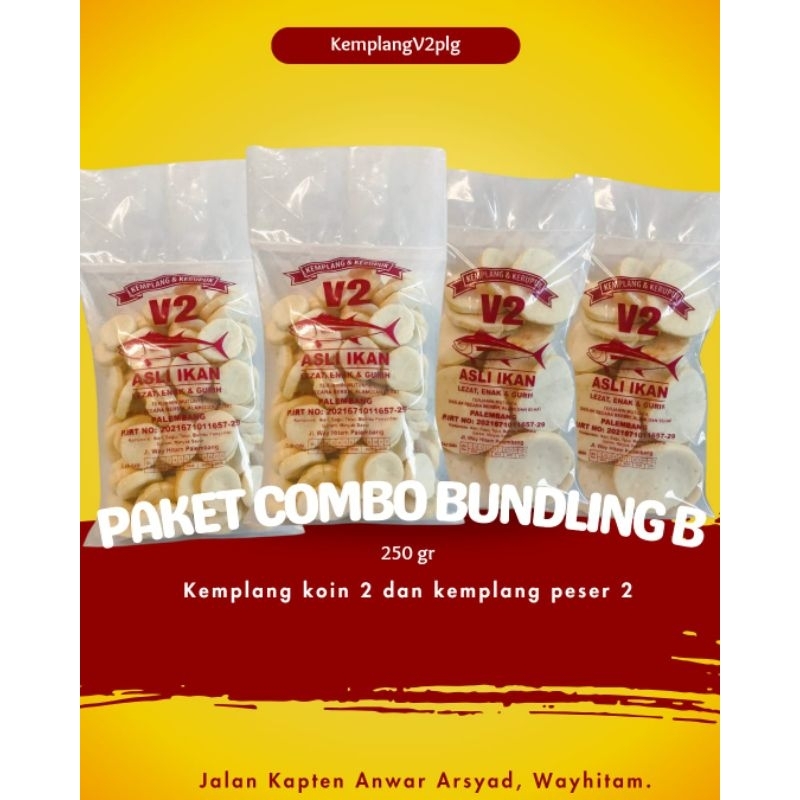 

KEMPLANG PAKET COMBO BUNDLING B 250 GR