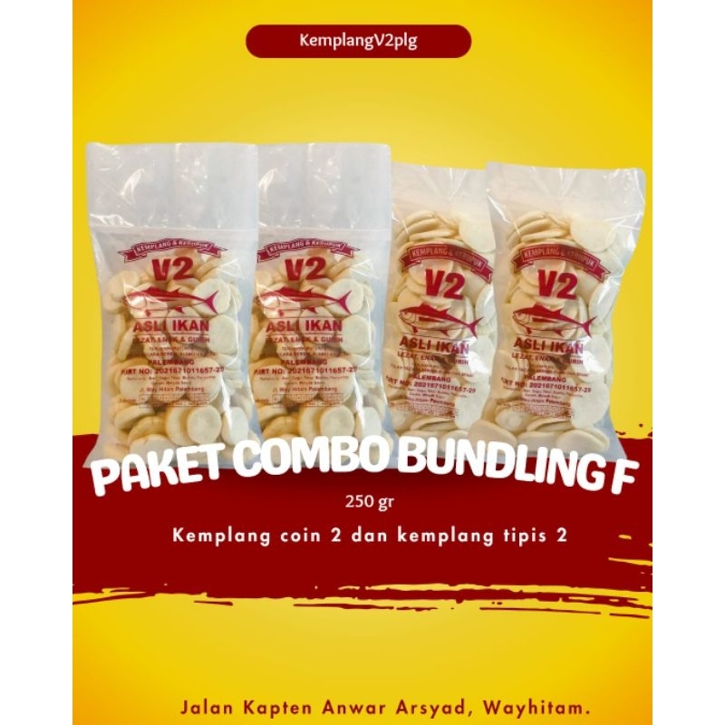 

KEMPLANG PAKET COMBO BUNDLING F 250 GR