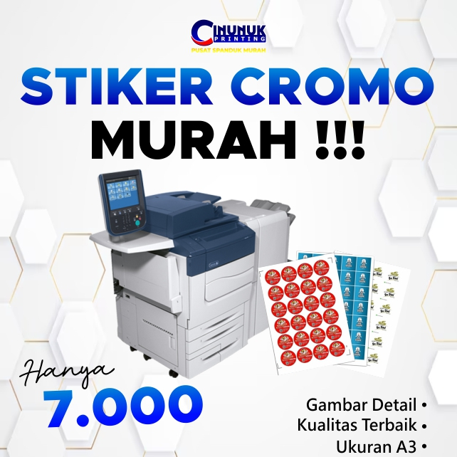 

Sticker A3+ Cetak Stiker Label Kromo / Sticker Label Kue