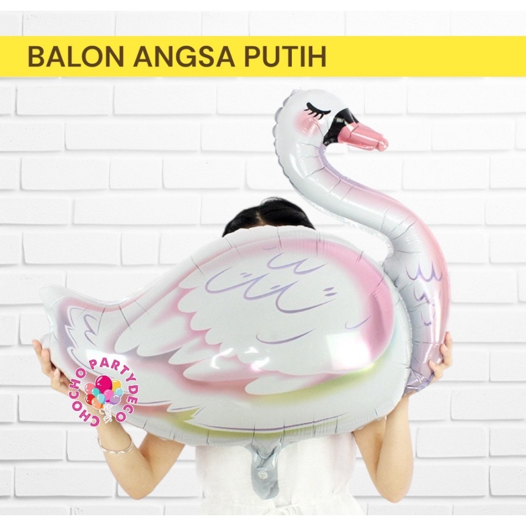 Balon ANGSA PUTIH / Balon Foil Angsa