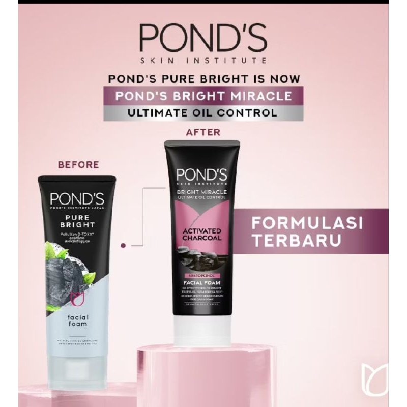 Ponds Pure White Facial Foam