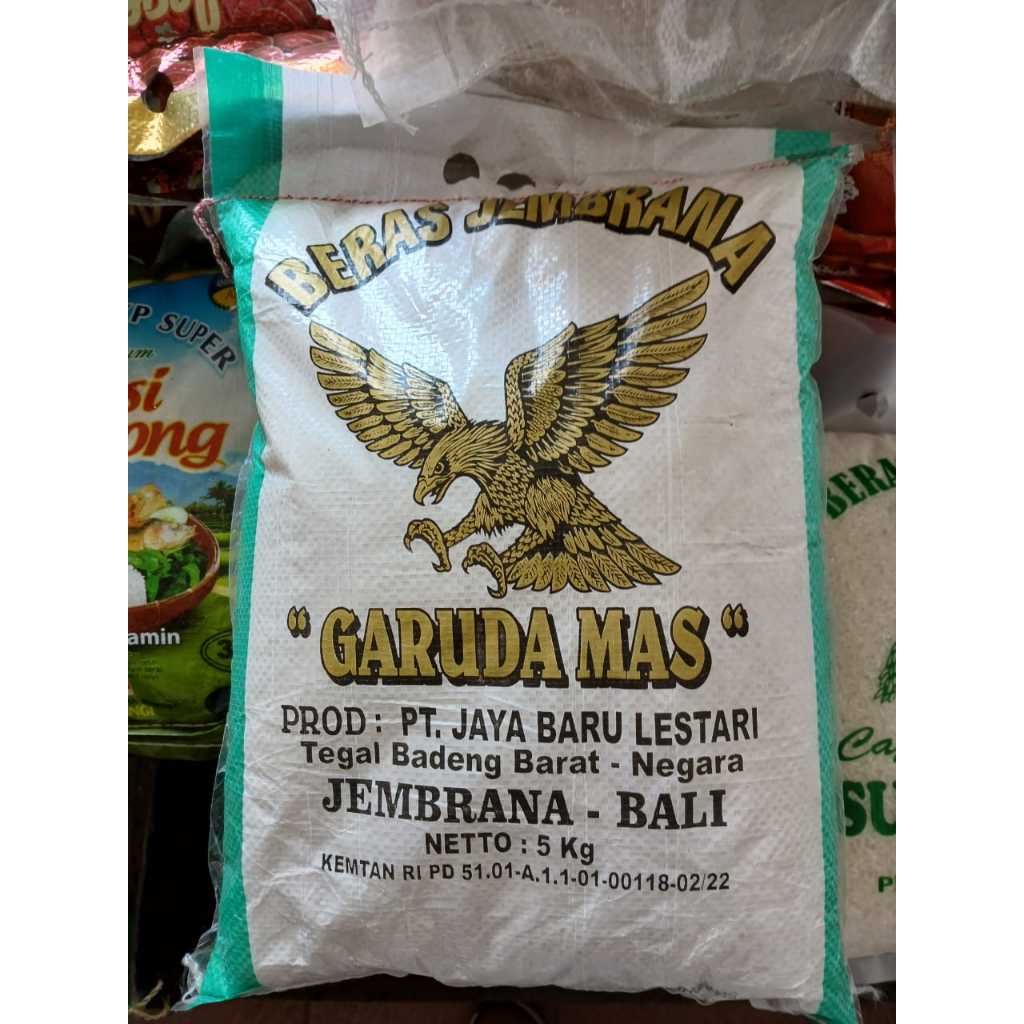 

Beras Jembrana Garuda Emas 5KG