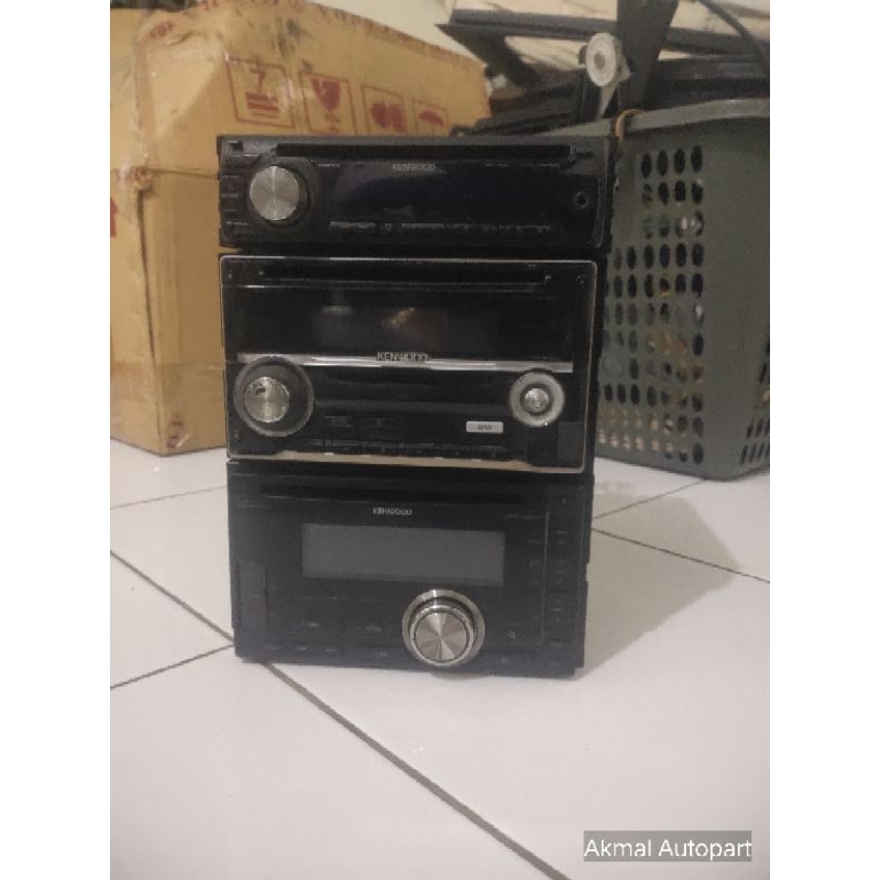 HEAD UNIT KENWOOD Baru copotan Toyota Hilux double din audio mobil