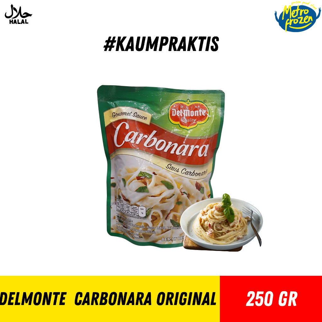 

DELMONTE Carbonara Original 250gr