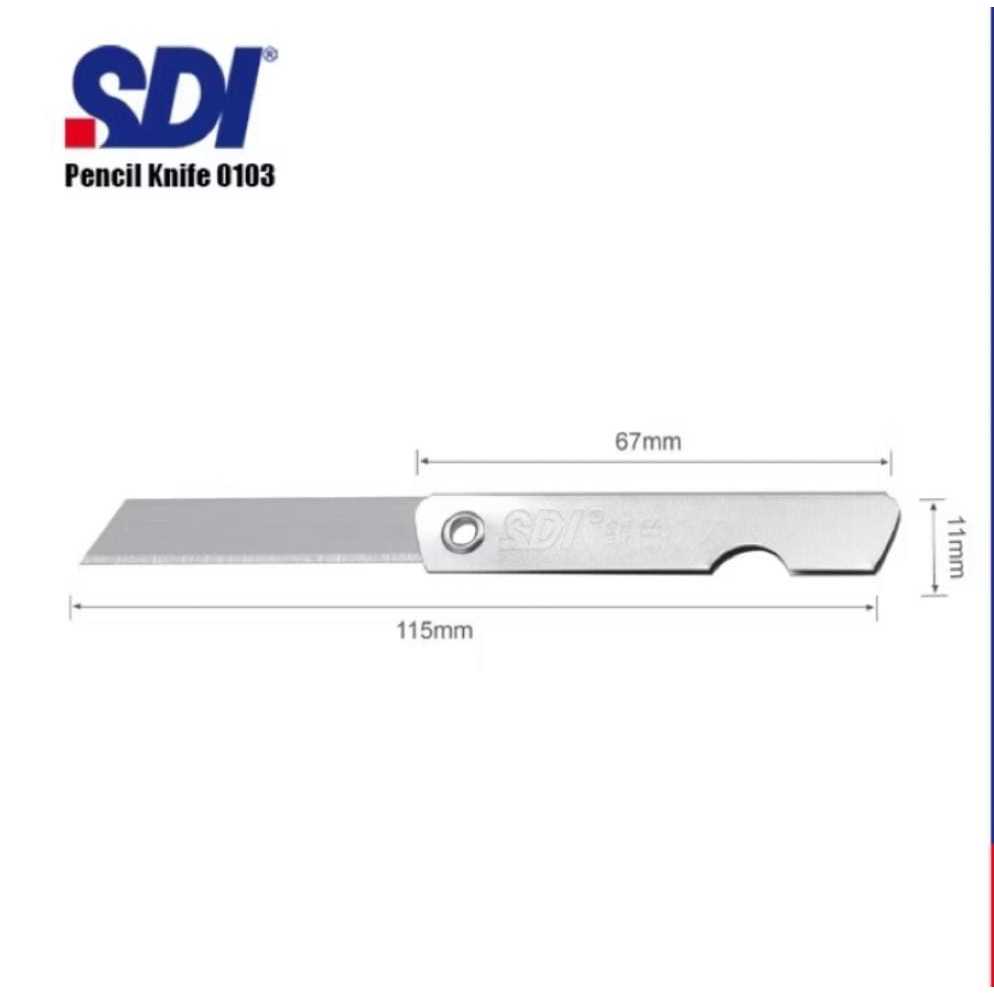 

(1Pcs) Pisau Lipat / Pisau kertas / Cutter / Pencil pensil Knife SDI