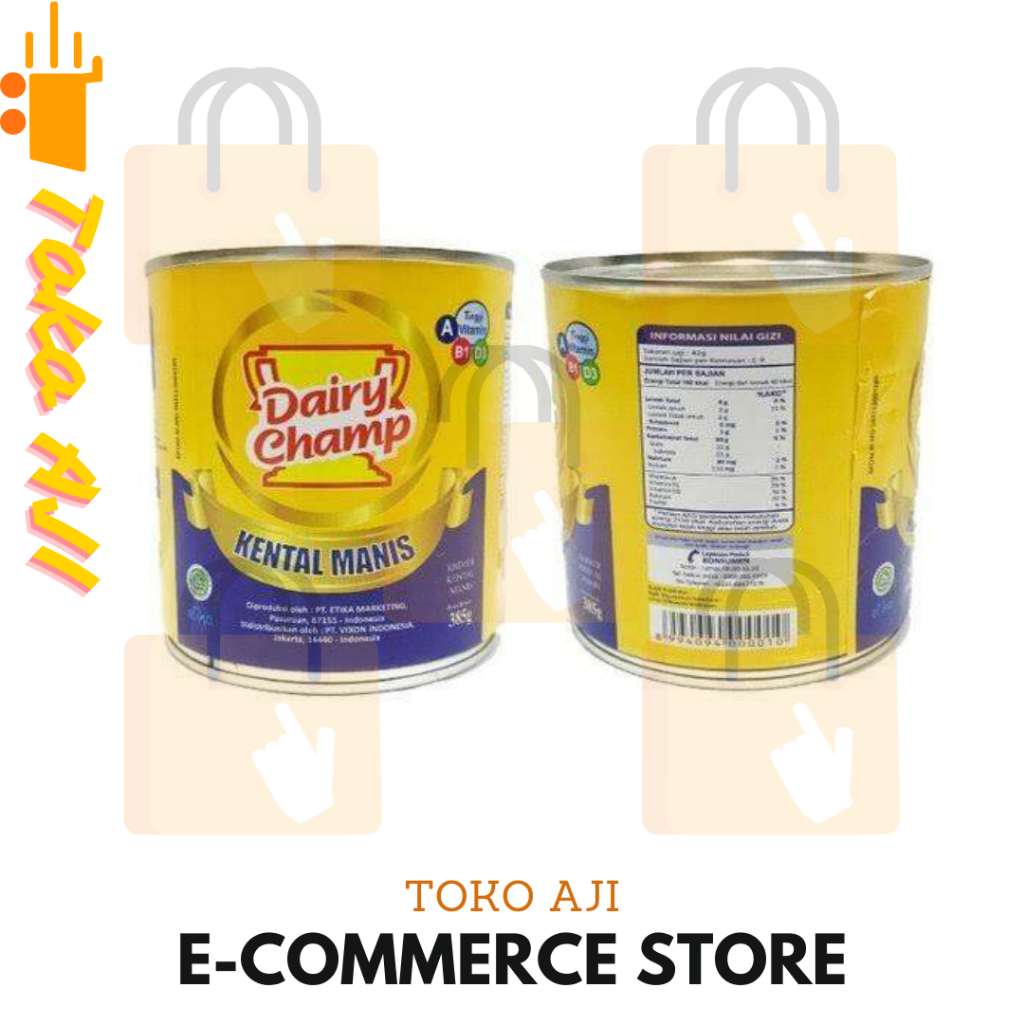 

Dairy Champ susu krimer 390gr