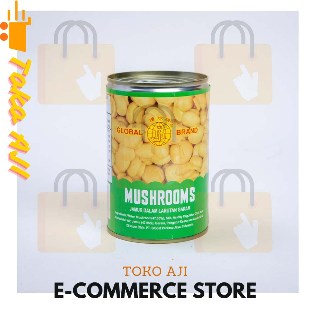 

Global BRAND Jamur Kaleng 425gr