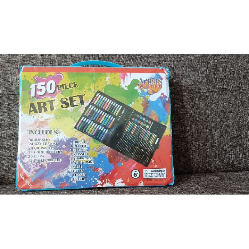 

ART Set Alat Mewarnai Lengkap 150piece 6+ Crayon Pensil Spidol