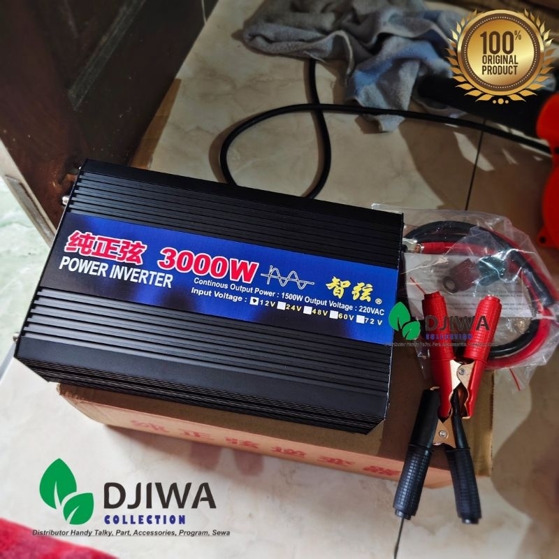 Pelove_Night Power Inverter Psw 3000 W, Inverter Sunyima, Inverter Basuri Telolet, Sunyima Pure Sine
