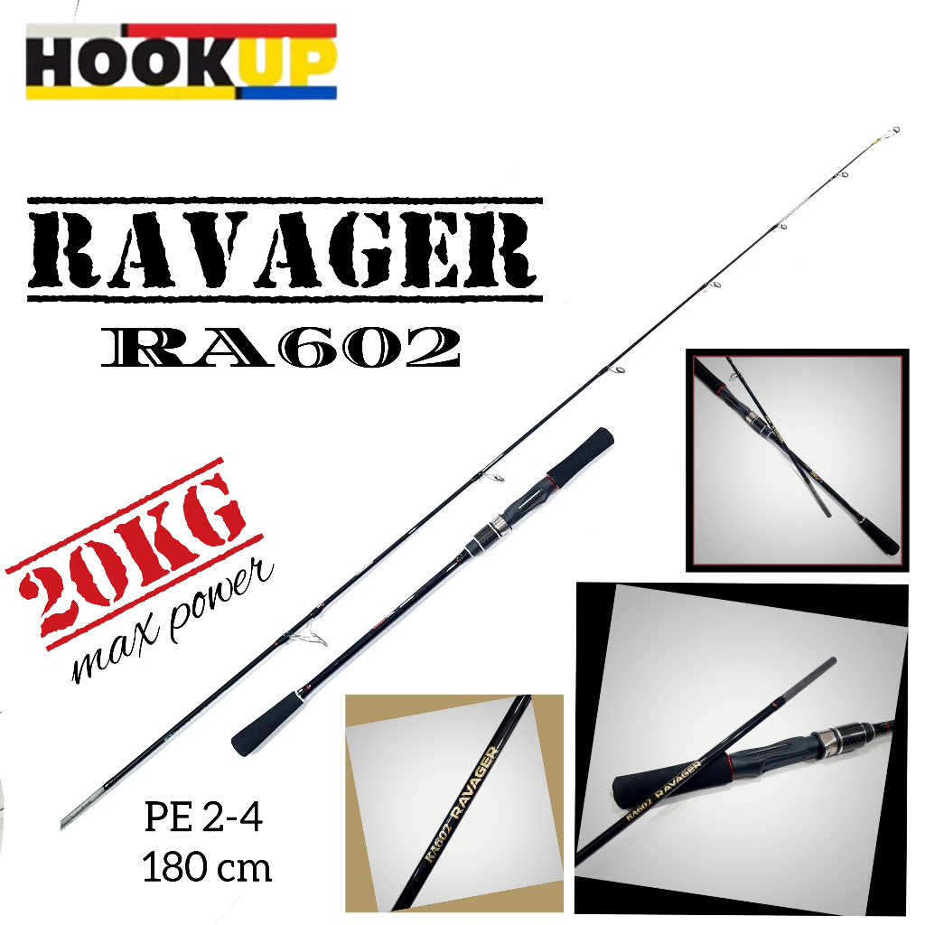 joran jigging hookup RAVAGER solid carbon