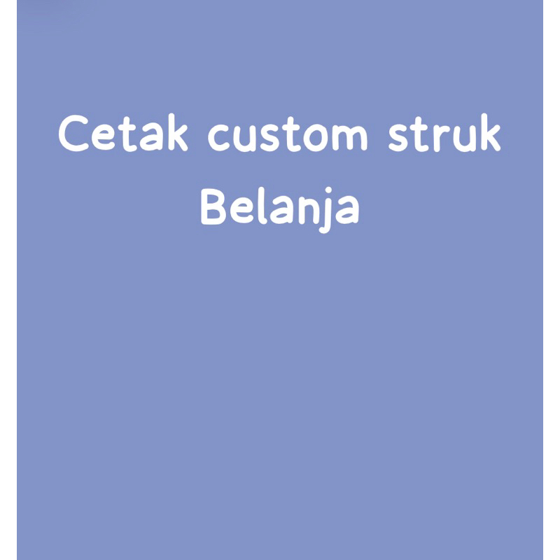 

cetak struk custom 80mm