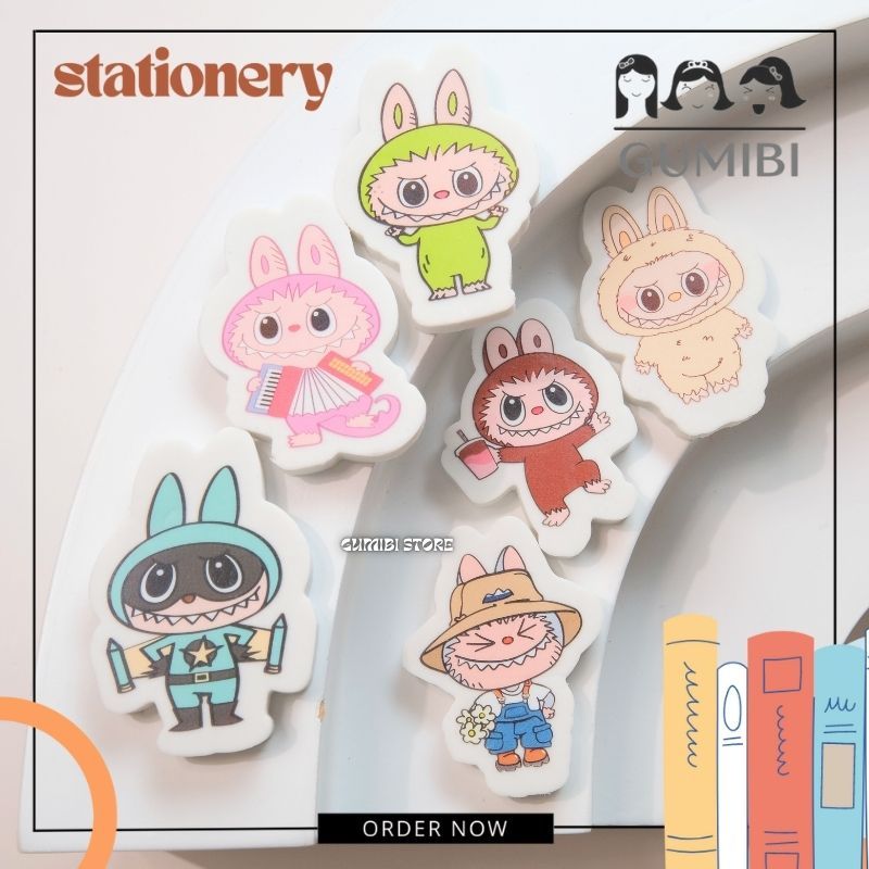 

PENGHAPUS LABUBU FULLBODY PENGHAPUS PENSIL GEPENG LABUBU PENGHAPUS STIP ERASER KARAKTER LABUBU LUCU TERMURAH