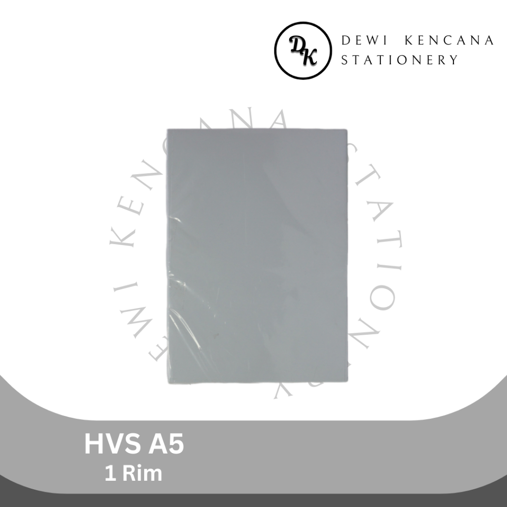 Kertas HVS A5 75GSM/ Kertas HVS Print Fotocopy A5 1Rim isi 500 Lembar