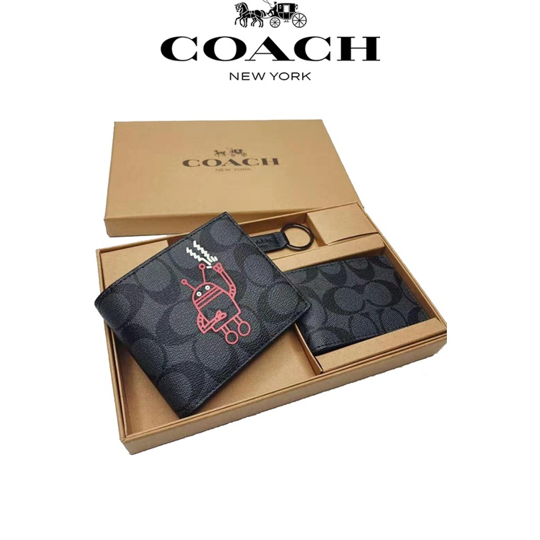 KODE E76Z READY Coach Dompet Pria Coach Dompet Kartu Original 1 Coach Dompet Kecil