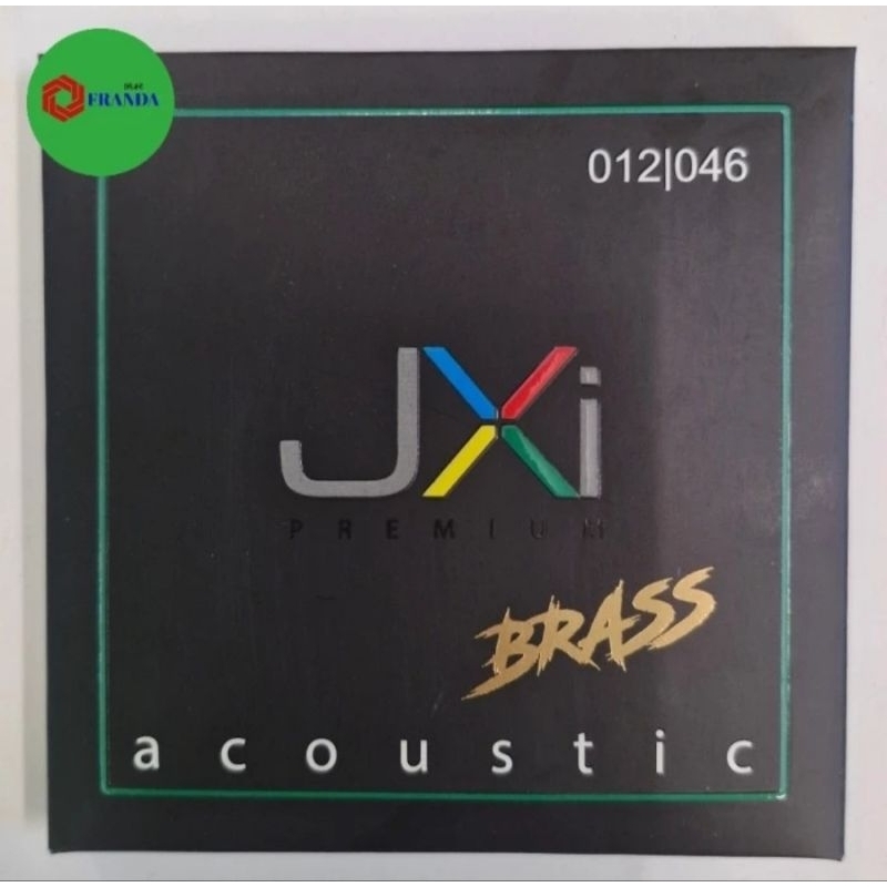Senar gitar akustik string JXI BRASS 012/046