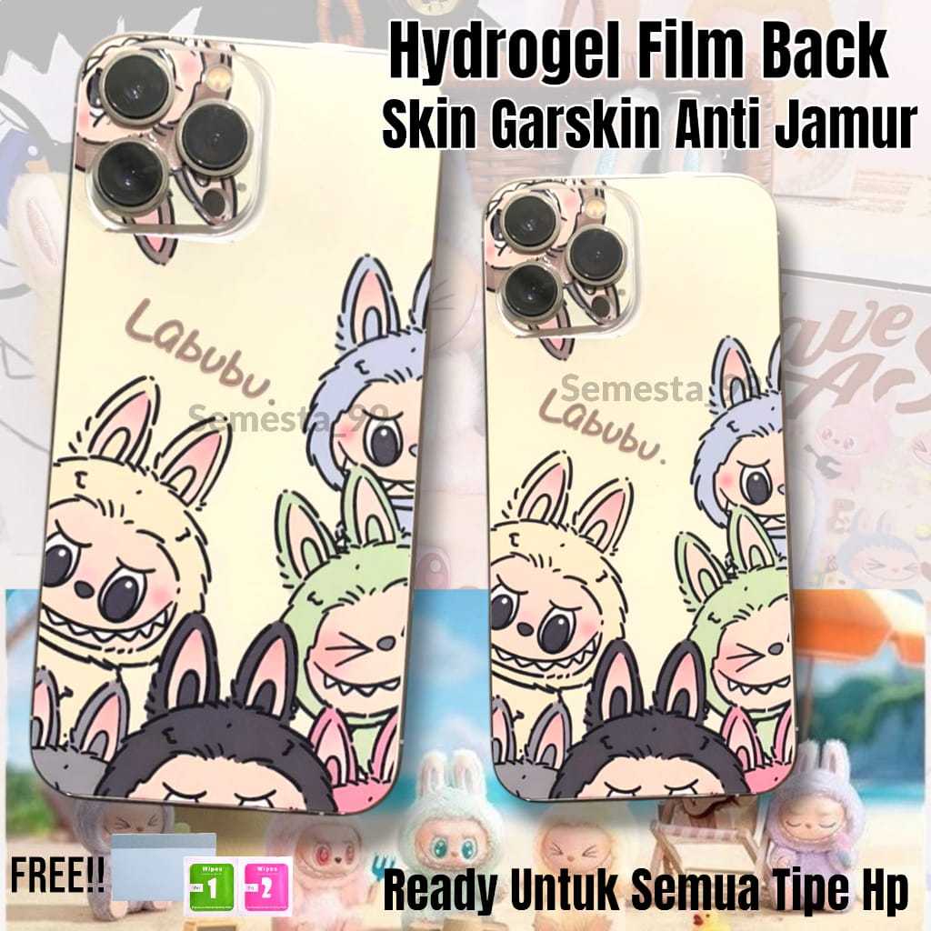 Hydrogel Skin Back LABUBU 3D Samsung A73 A72 A53 A52 5G 4G A52s A33 A32 A23 A22 A13 5G 4G A12 A03 CO