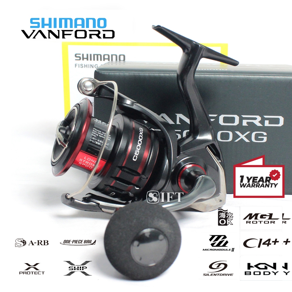 Reel Shimano VANFORD C C3000 4000 5000 HG/XG | Garansi IFT