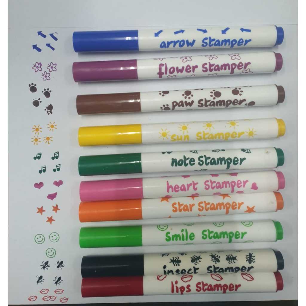 

Red Leaf Color Stamper