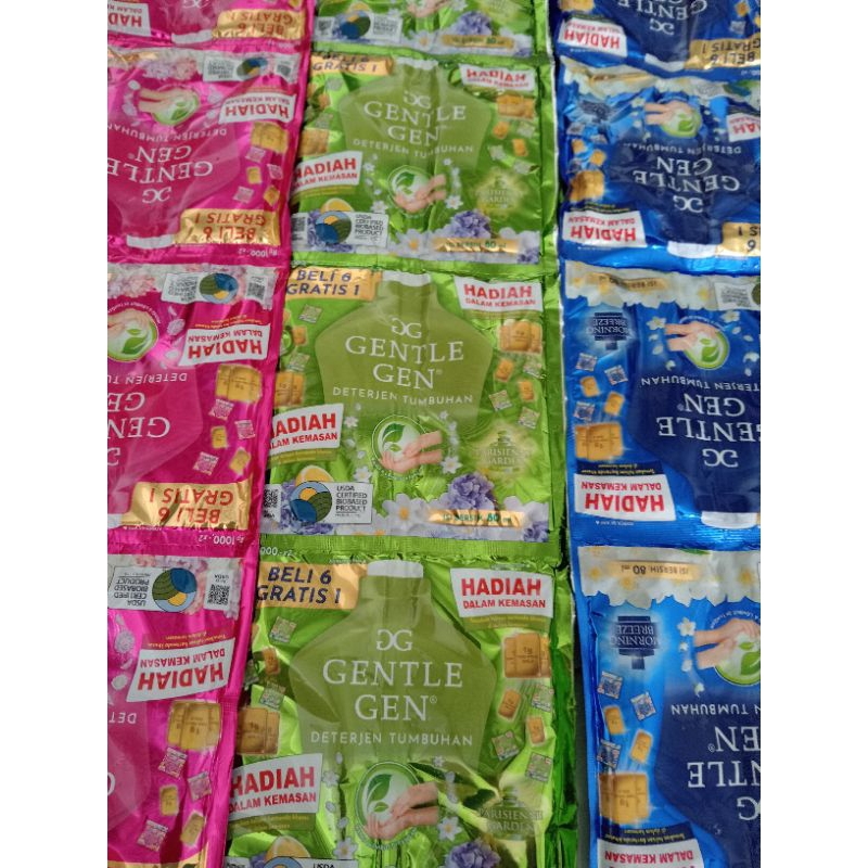 Gentle Gen Detergen Cair 14 Sachet