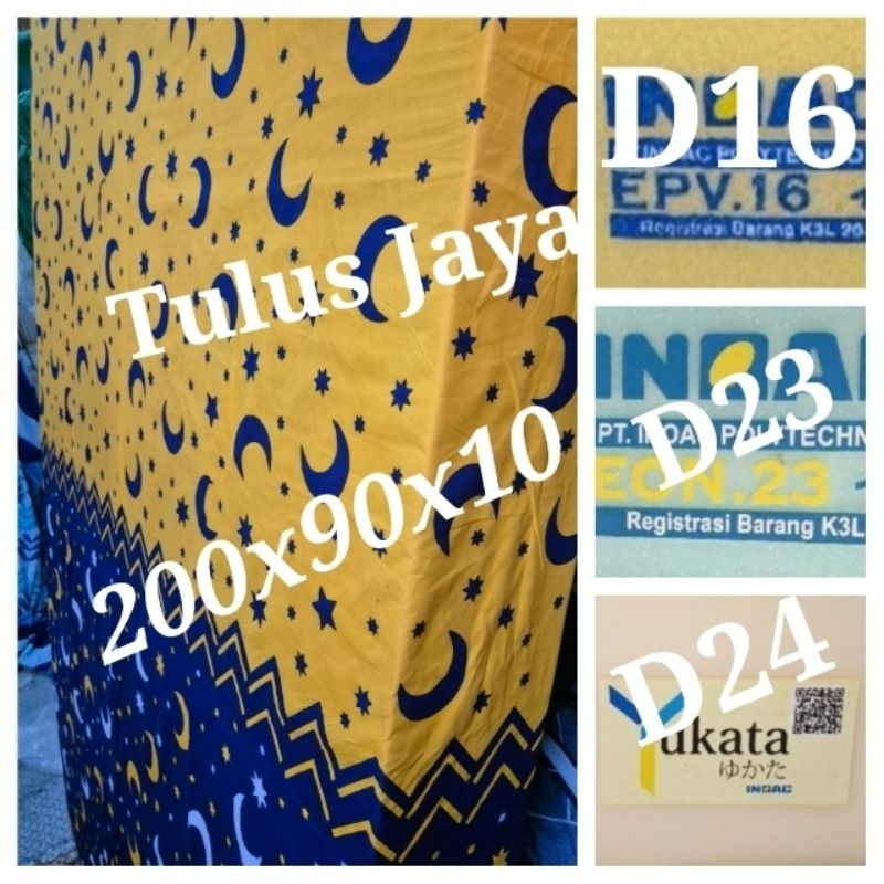 200x90x10 Topper/Kasur Busa INOAC Yukata