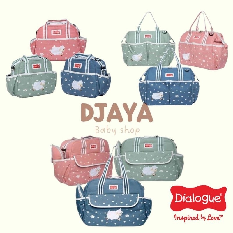 DIALOGUE Tas bayi ukuran kecil medium besar, DGT7312 Tas besar sheep series, DGT7310 Tas kecil, DGT7