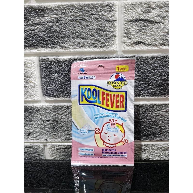 KOOLFEVER BABY SACHET - Plester Kompres Penurun Panas Bayi