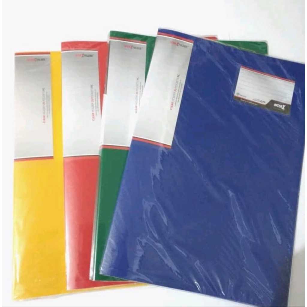 

CLEAR HOLDER 40 POCKET FOLIO INTER X FOLDER
