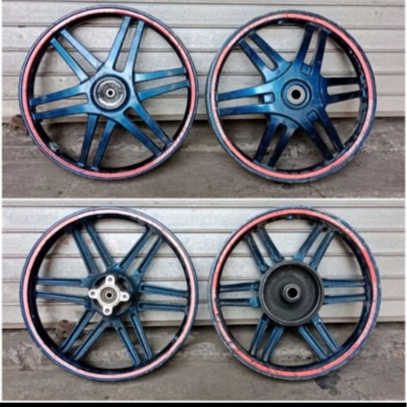 velg racing Suzuki spin depan belakang