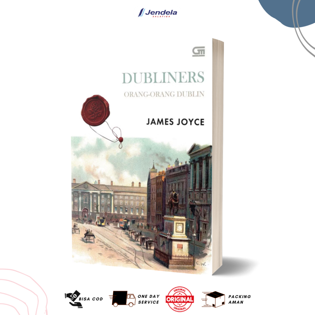 Novel Dubliners by James Joyce (Orang-Orang Dublin) - Novel Klasik Gramedia