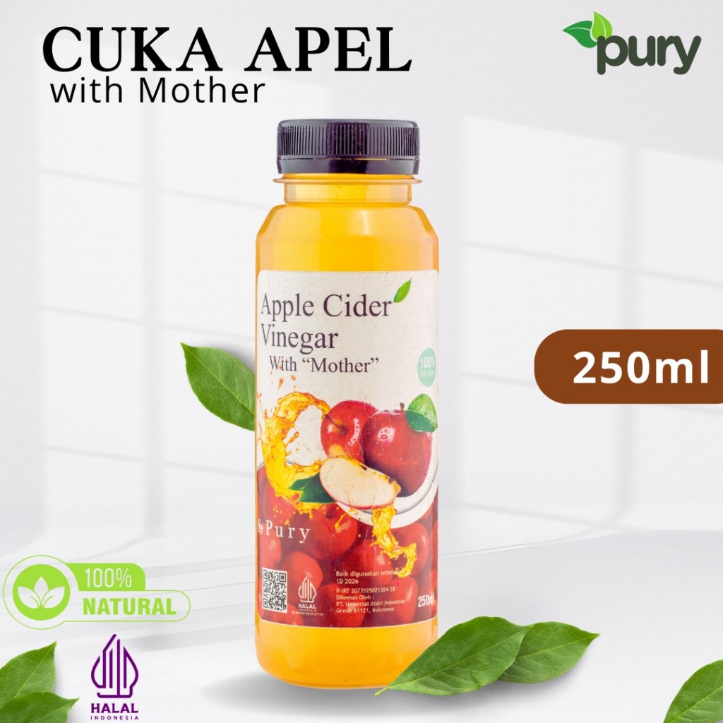 

SALE - CUKA APEL 250 ML WITH MOTHER