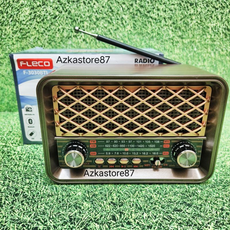 Radio fleco f 3030BTL radio bluetooth portable 3band AM/FM/SW super bass
