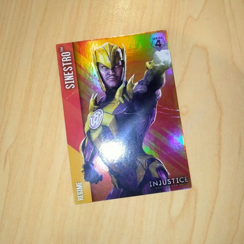 Injustice DC Card Sinestro foil