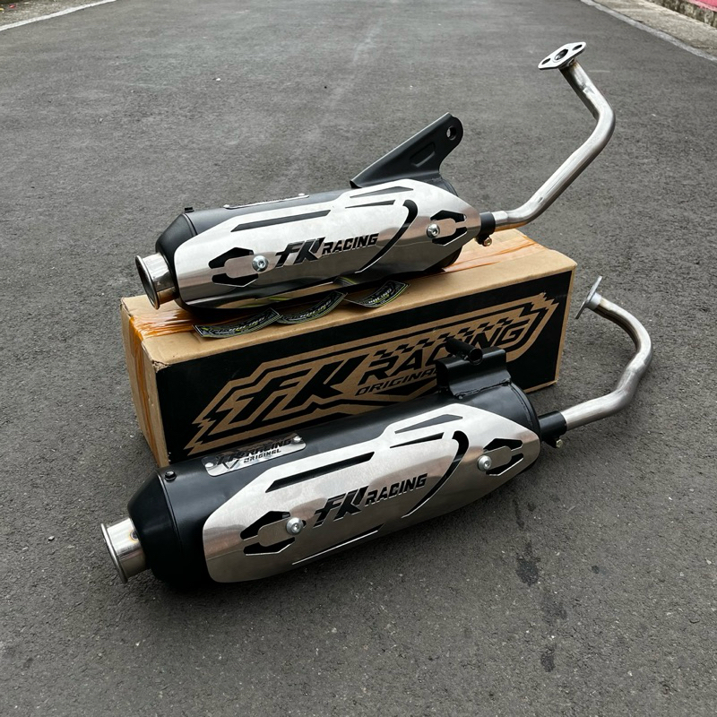 Knalpot Standar Racing MONCONG KENOCHI FK Racing Beat Vario 125/150 Scoopy Mio Aerox Nmax