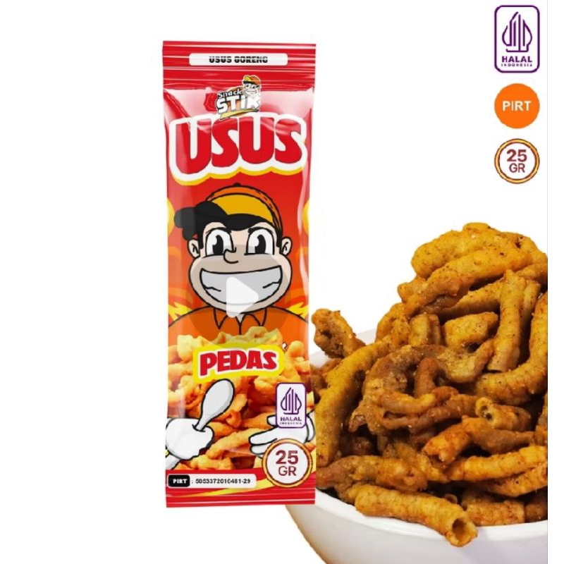 

Snack stick usus goreng