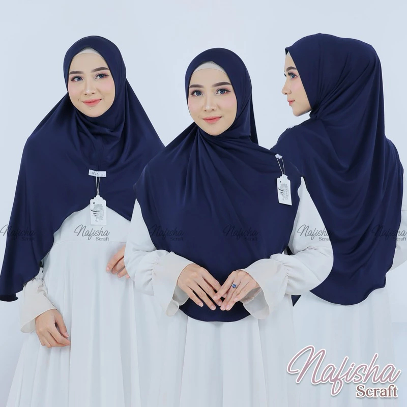 jillbab Instan hijab non pet syar'i Jersey jilbab kekinian JISO HIJAB