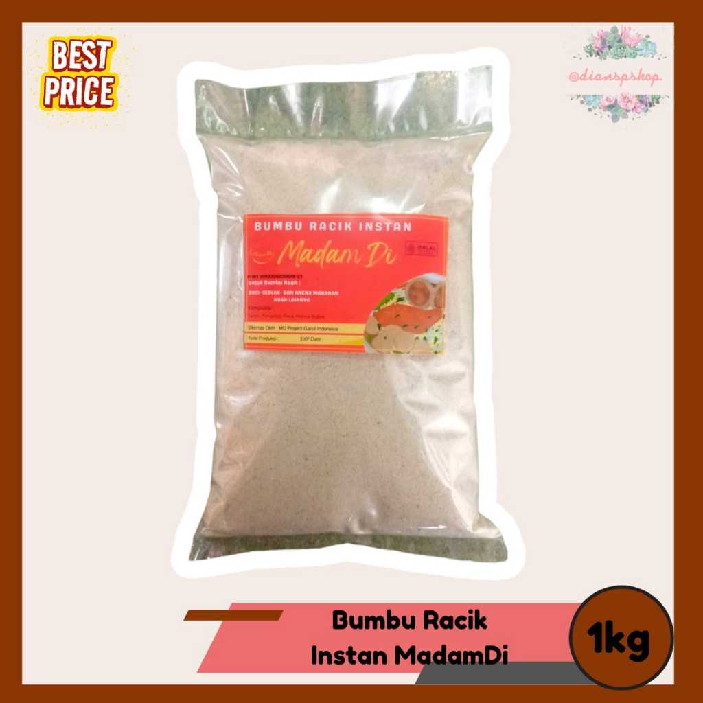 

Bumbu Racik Instan MadamDi Kemasan 1kg