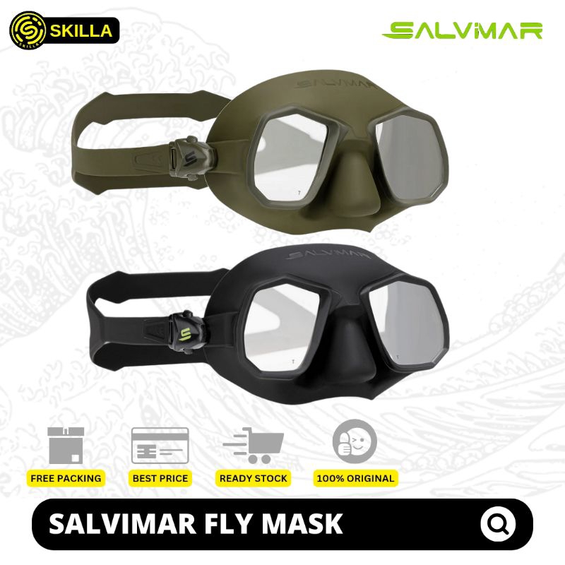 Salvimar Fly Mask Low Volume Freediving Mask