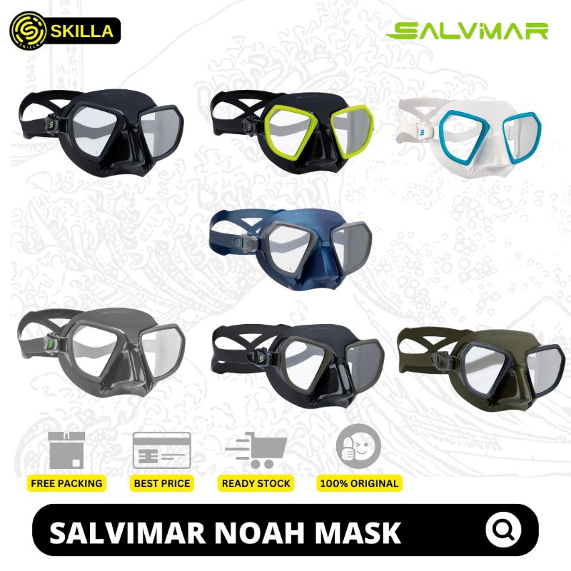 Salvimar Noah Low Volume Freediving Spearfishing Mask