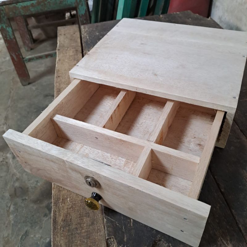 Laci Kasir Laci Warung Laci Mini Toko Ada kuncinya Tempat Penyimpanan Uang Serbaguna