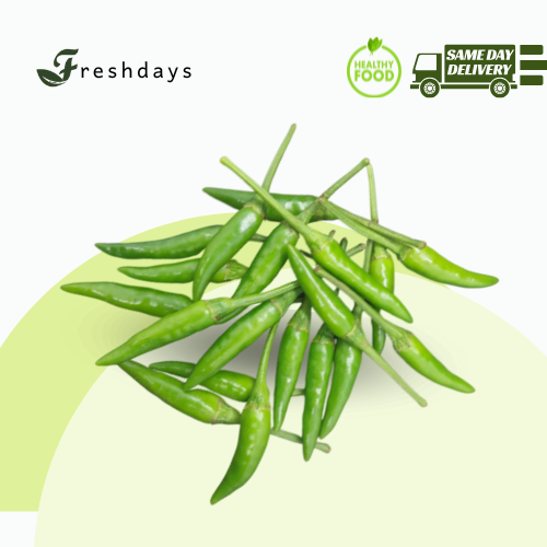 

Cabe Rawit Hijau - Harga per @100gr - Fresh Every Days