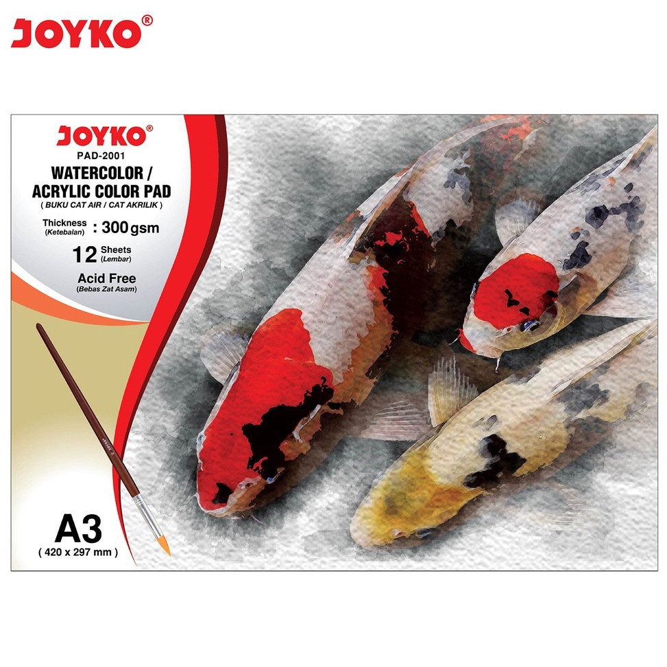 

Promo Laris JOYKO DRAWING BOOK SKETCH PAD A3 BUKU GAMBAR SKETSA PAD21