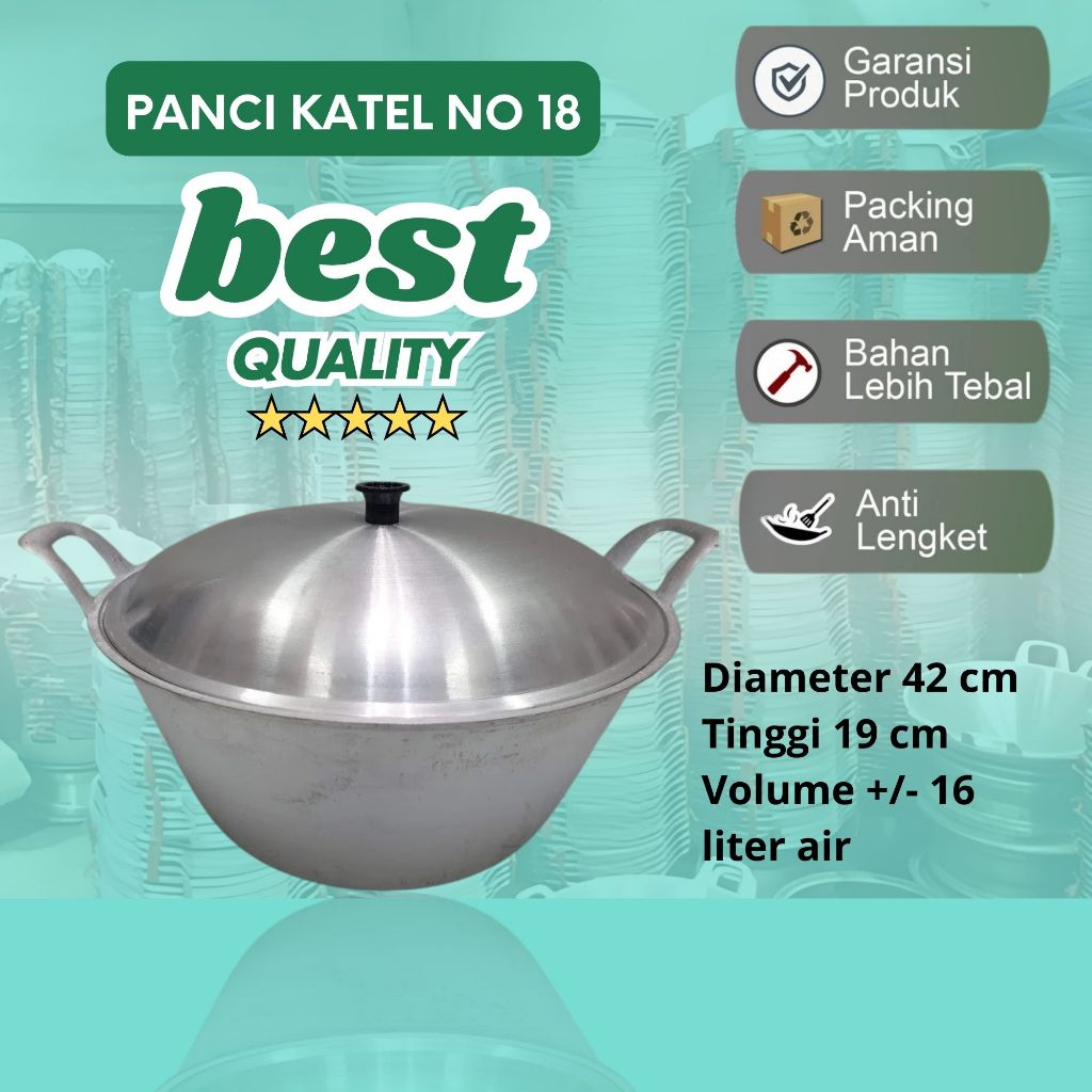 CITEL-Panci katel wajan tumis penggorengan serbaguna NO 18