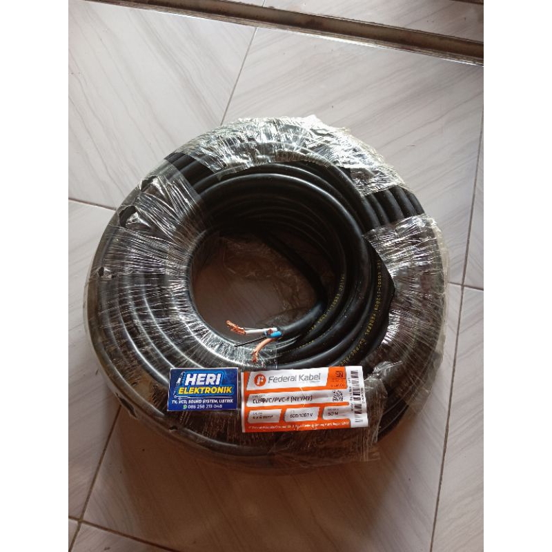 kabel Listrik Serabut federal NYYHY 4X6MM 4X6mm