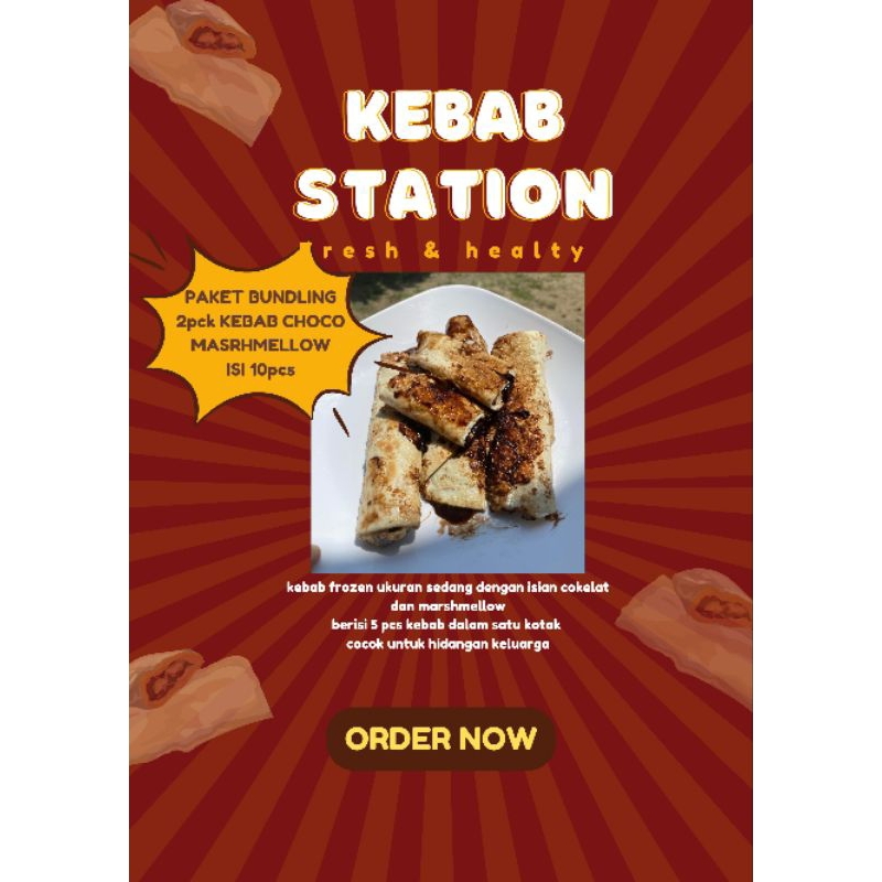 

PAKET BUNDLING KEBAB FROZEN COCHO MARSHMELLOW 2 BOX ( TOTAL ISI 10 KEBAB)