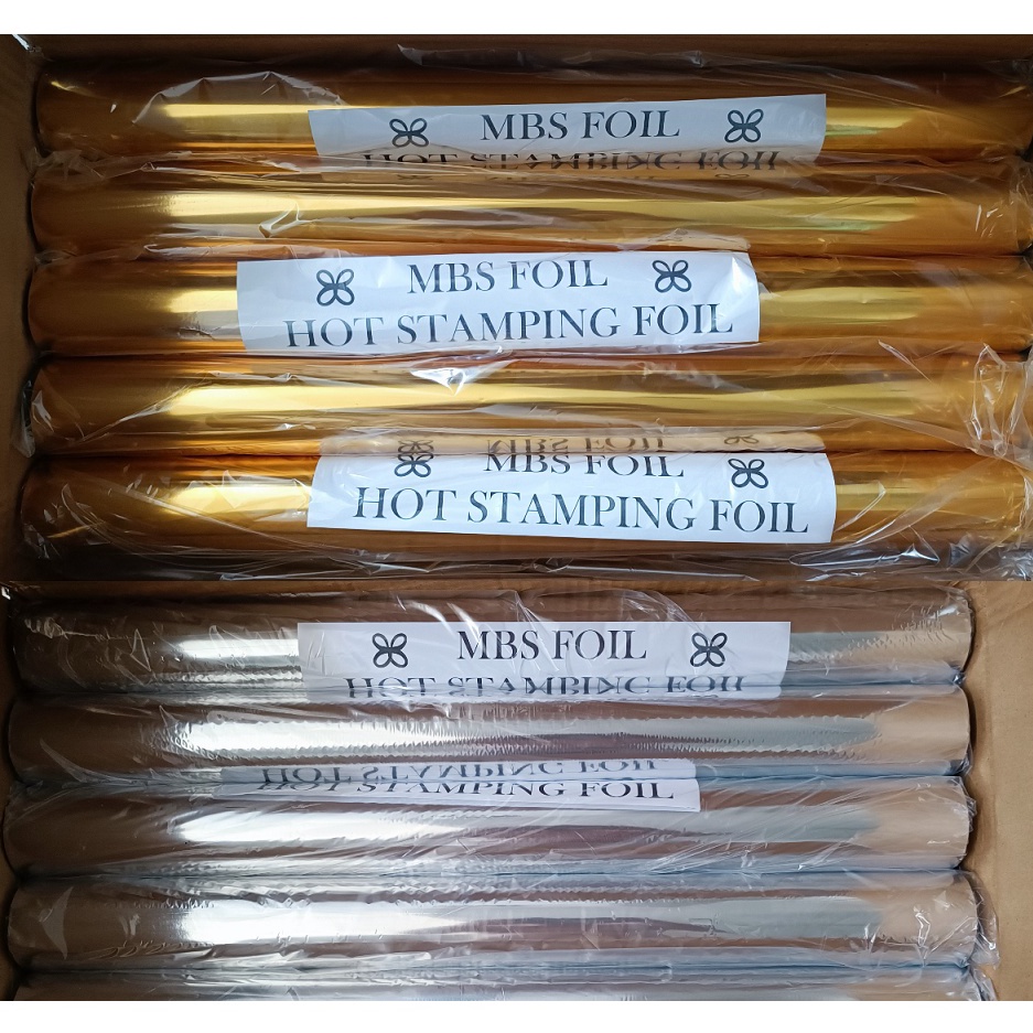 

KODE F66B Hot Stamping Foil untuk bahan kertas dan plastik